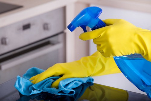 Image showing supplier audit review for cleaning service compliance