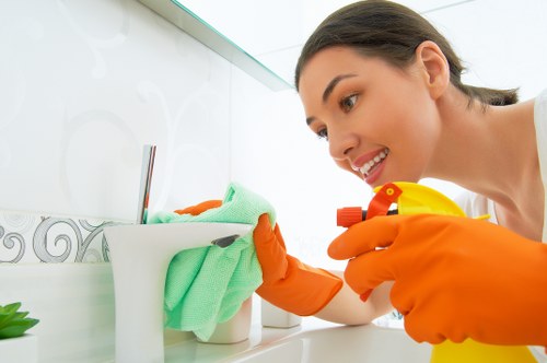 Clean reception area and meeting room in a Bromley office