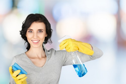 Move in cleaning in a Bromley house with attention to detail