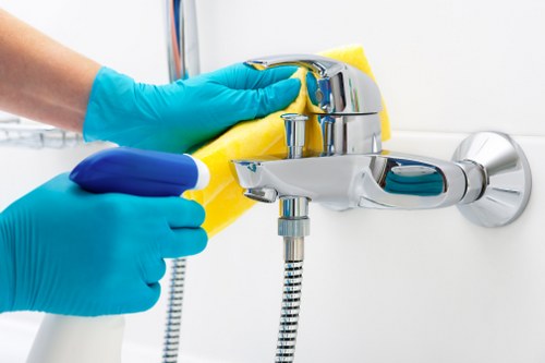 Curtain fabric inspection and cleaning process