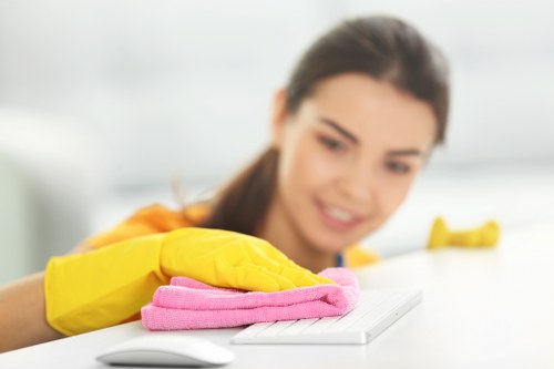 Deep kitchen cleaning for a move-out property in Bromley