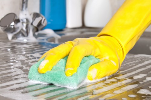 Deep cleaning of tiled and grout flooring in Bromley