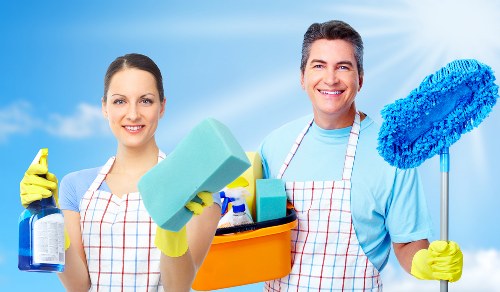After builders cleaning for a local Bromley home interior